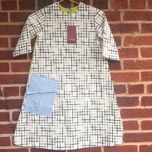 Crew Kids NEW sz 10 Checkered Flare Dress